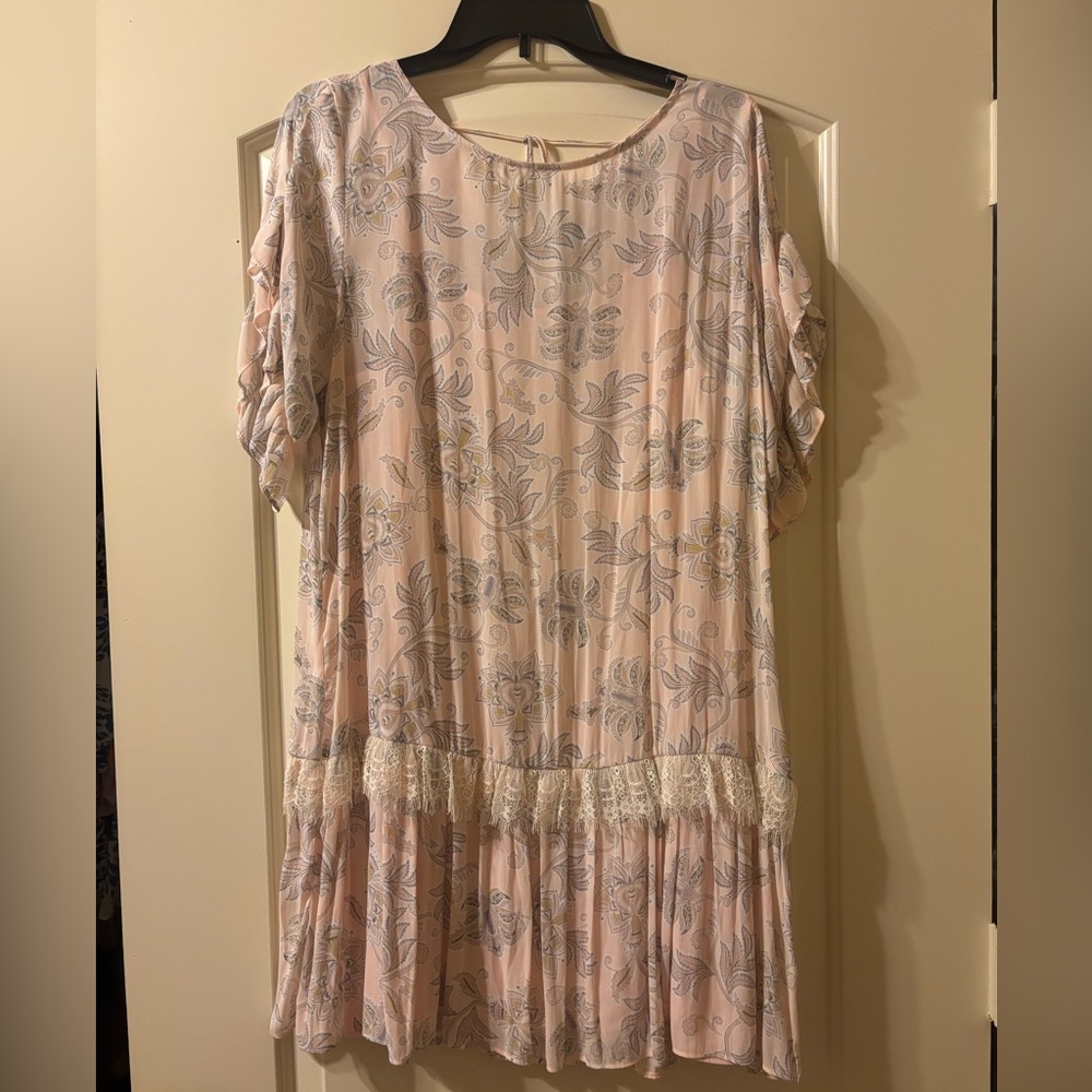 Loft Paisley Lined Swing Dress